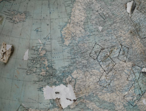 vintage map