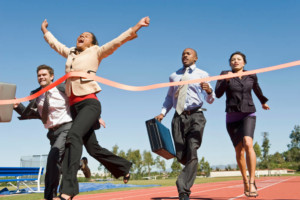 finish line