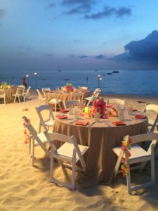aruba beach party