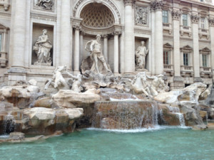 trevi fountain
