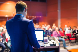 presenter at meeting