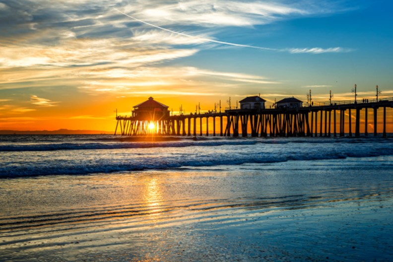 Surf City-Huntington Beach California