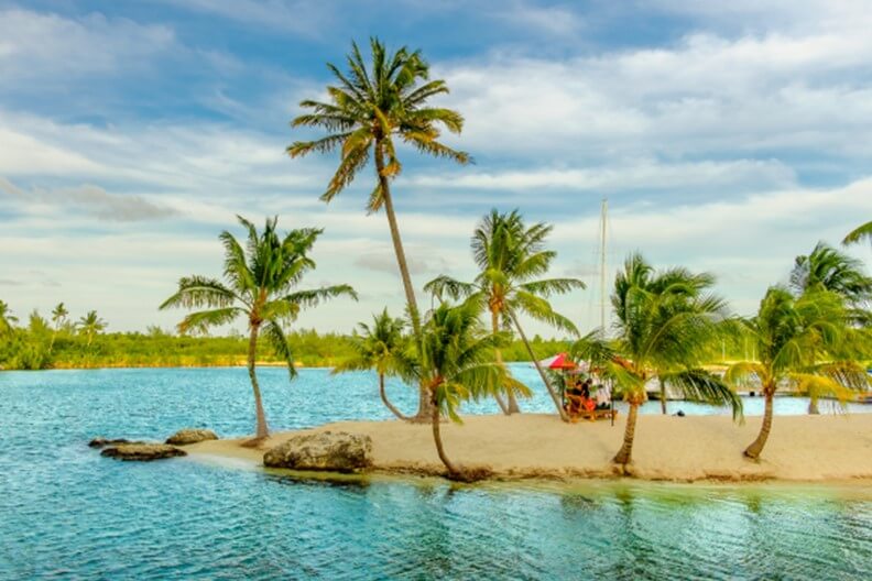 Camana Bay Island in the Cayman Islands